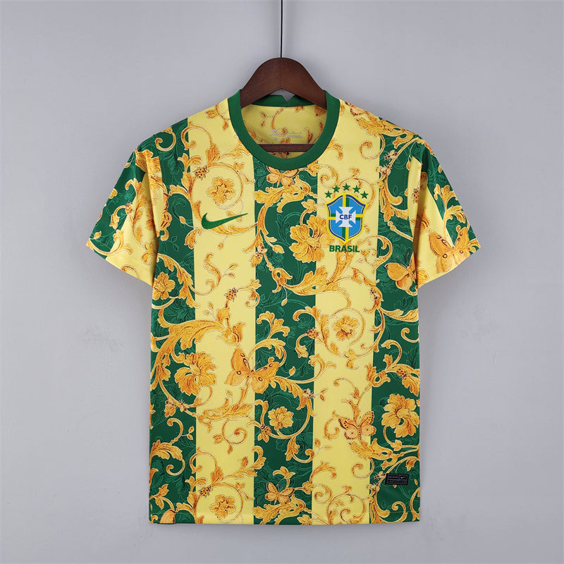Camisa do Brasil - Edição Especial - Flor Verde Amarela