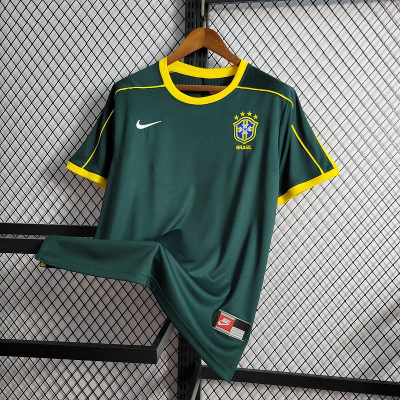 Camisa Retrô Brasil 1998 - Versão Goleiro