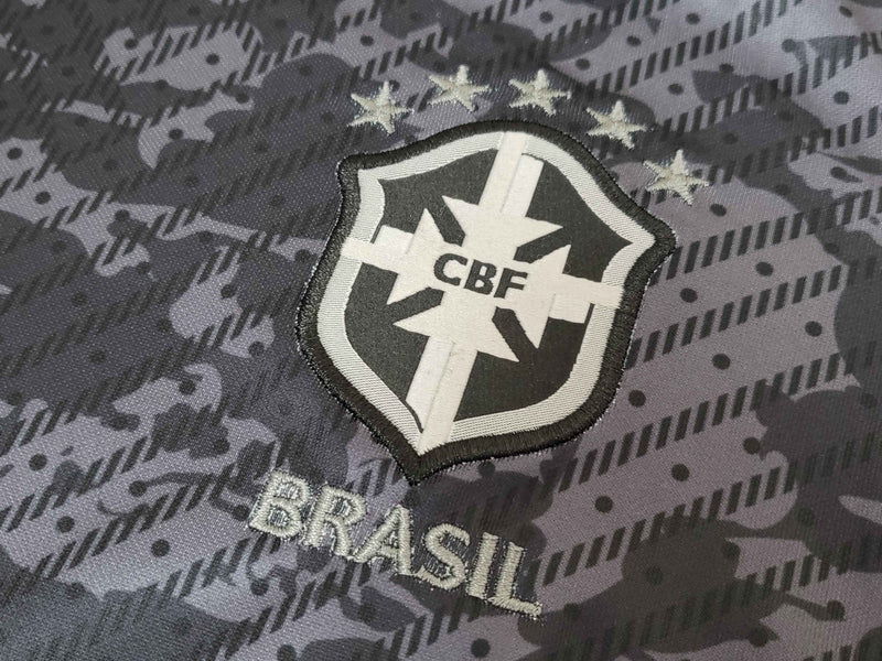 Camisa Brasil Edição Concept Preta - Feminina