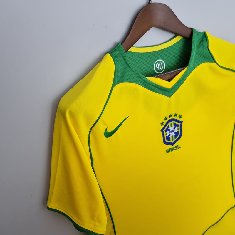 Camisa Seleção Brasileira Retrô 2004/2005