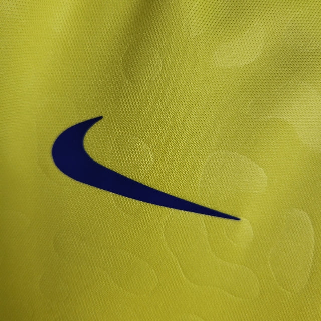 Body Baby Brasil Copa de 2022 Torcedor Nike - Amarelo