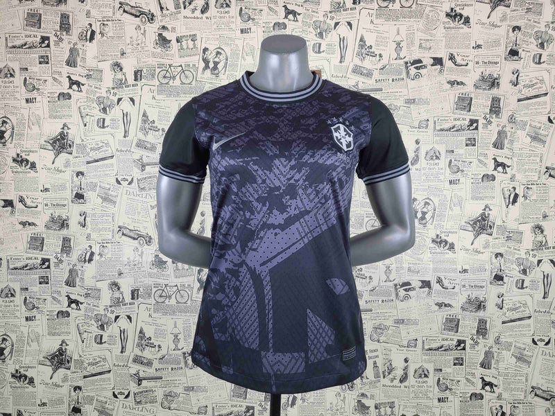 Camisa Brasil Edição Concept Preta - Feminina