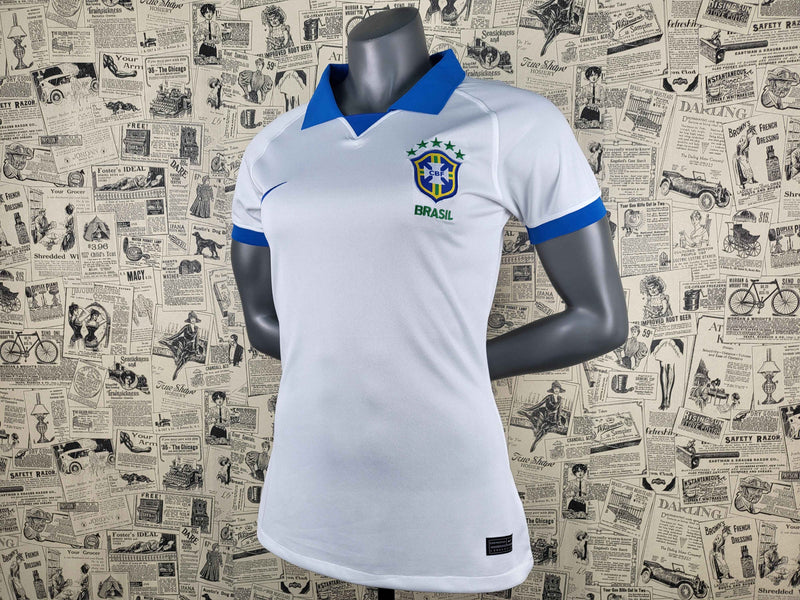 Camisa Seleção Brasileira Feminina - Branca