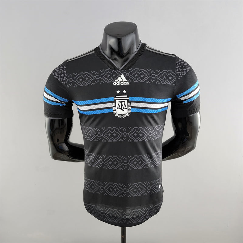 Camisa Seleção da Argentina - Preta