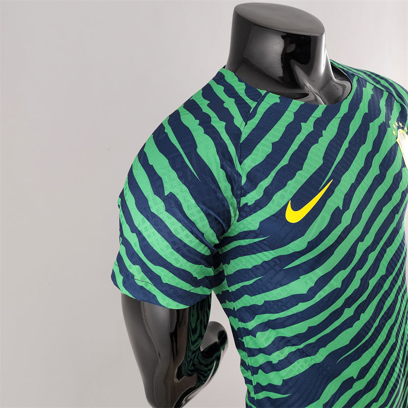 Camiseta Nike Brasil - Verde (Malha Tailandesa 1.1)